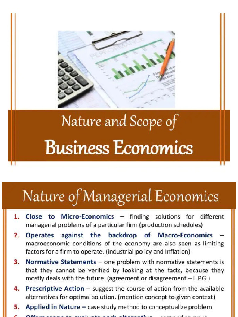 Nature & Scope of ME | PDF | Microeconomics | Economics