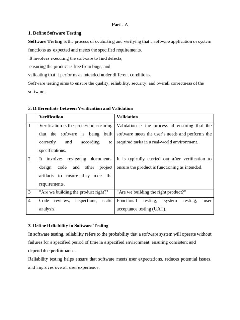 Software Testing Overview and Best Practices | PDF | Software Testing ...