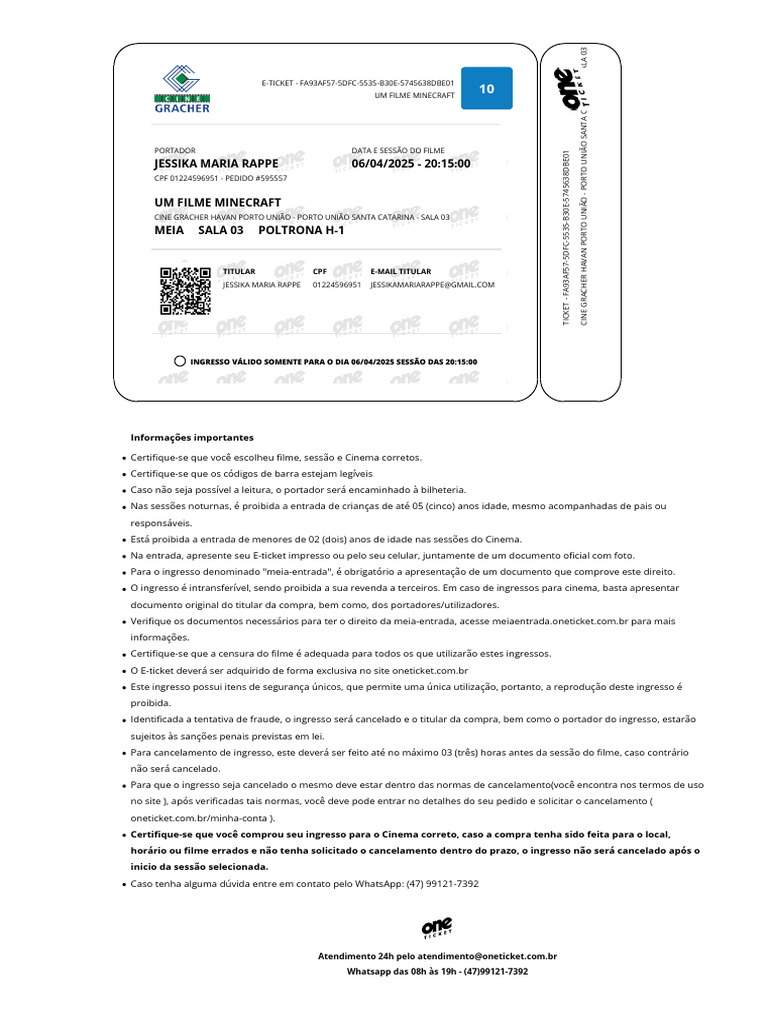 595557-jessika-maria-rappe-um-filme-minecraft (1) | PDF | Minecraft