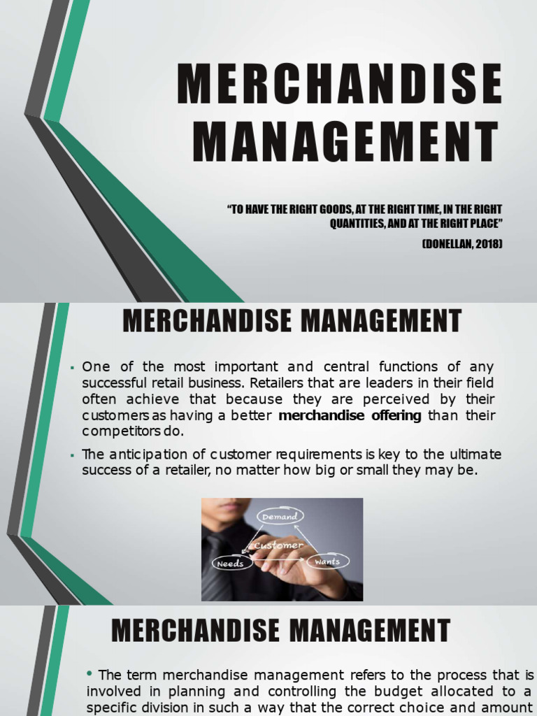 Effective Merchandise Management Strategies | PDF | Retail | Merchandising