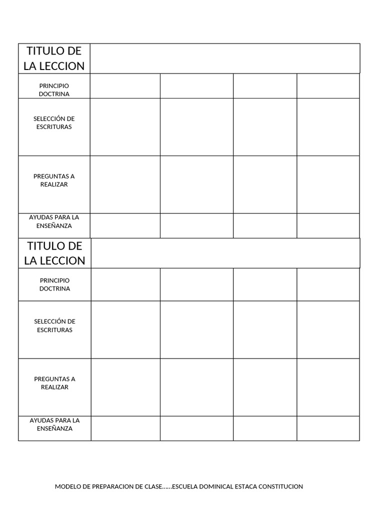 Titulo de La Leccion | PDF