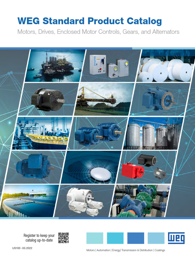 WEG Product Catalog: Motors & Drives | PDF | Electric Motor | Electric ...