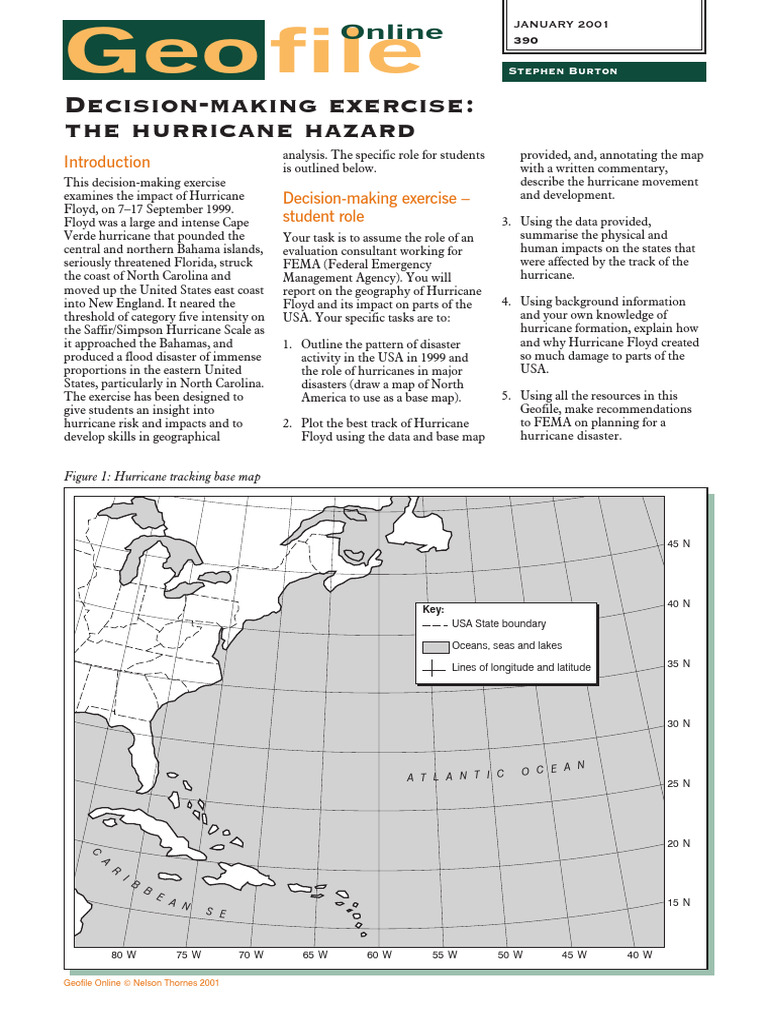 Hurricane Floyd: Impact and Analysis | PDF | Tropical Cyclones | Flood