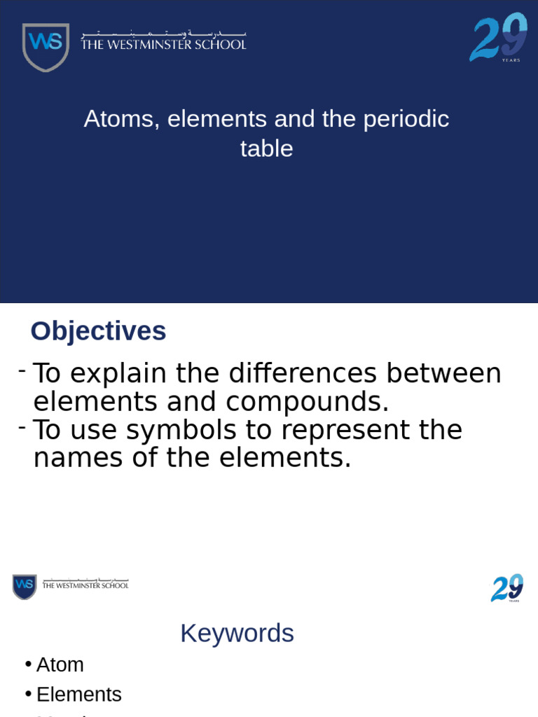 Understanding Atoms and the Periodic Table | PDF | Chemical Elements ...