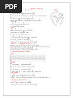 Riptide Chords for Beginners | PDF | Song Structure | Musicology