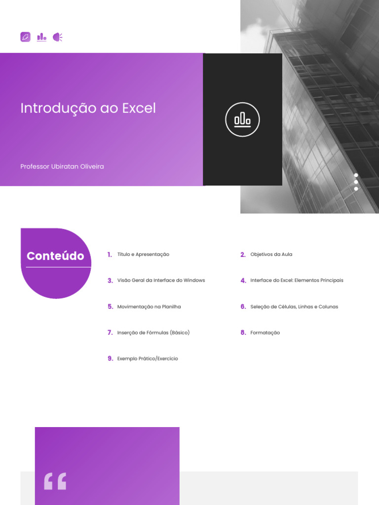 Interface do Excel: Elementos e Funcionalidades | PDF | Microsoft Excel ...