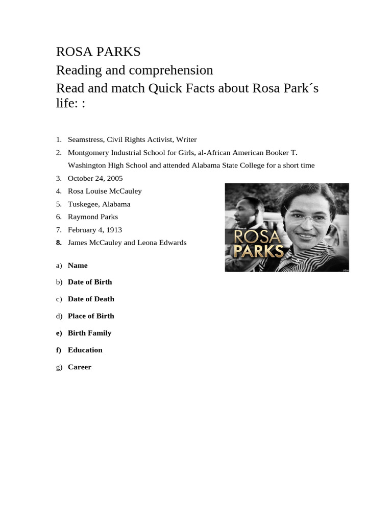 Rosa Parks2 | PDF