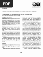 Production Strategies for Water Drive Reservoirs | PDF | Petroleum