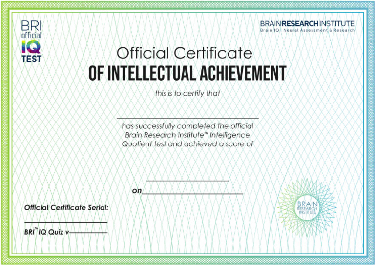 Certificate | PDF