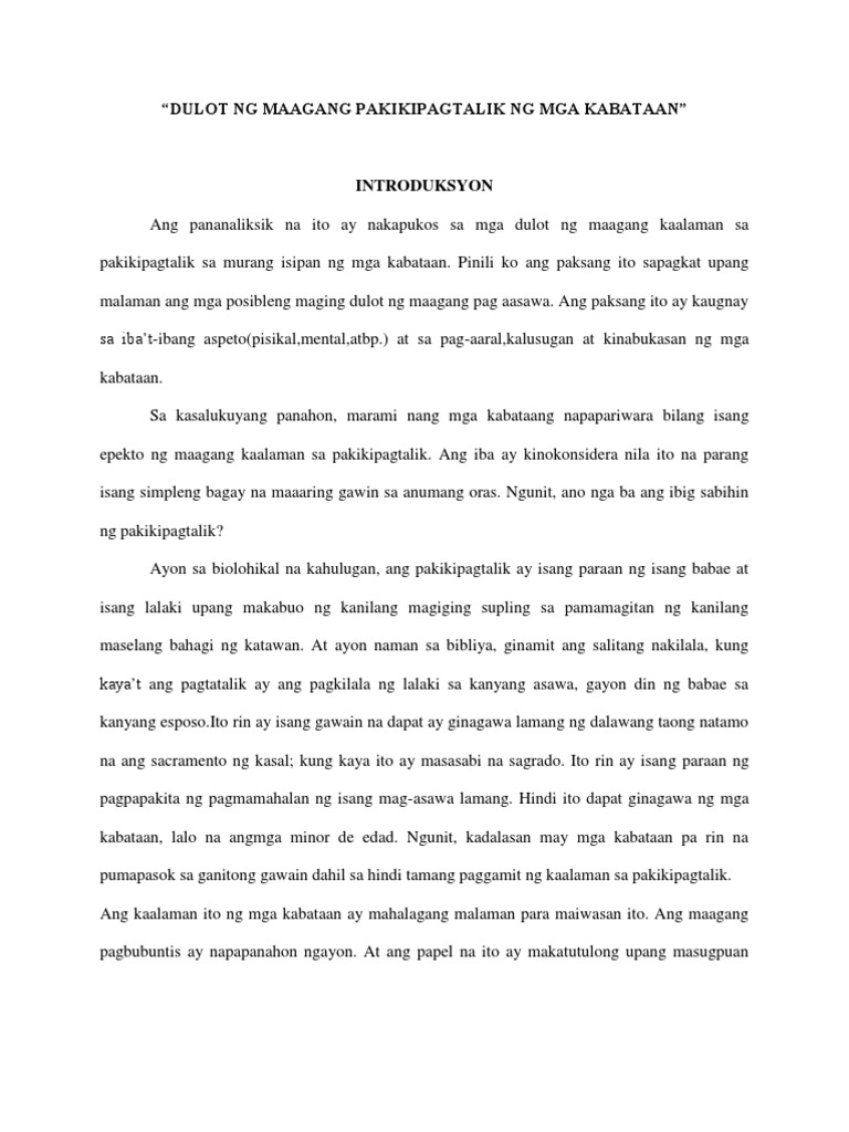 Kaugnay na literatura tungkol sa maagang pagbubuntis image