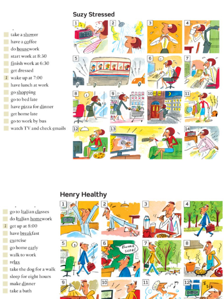 Past Tense Usage in Everyday Activities | PDF