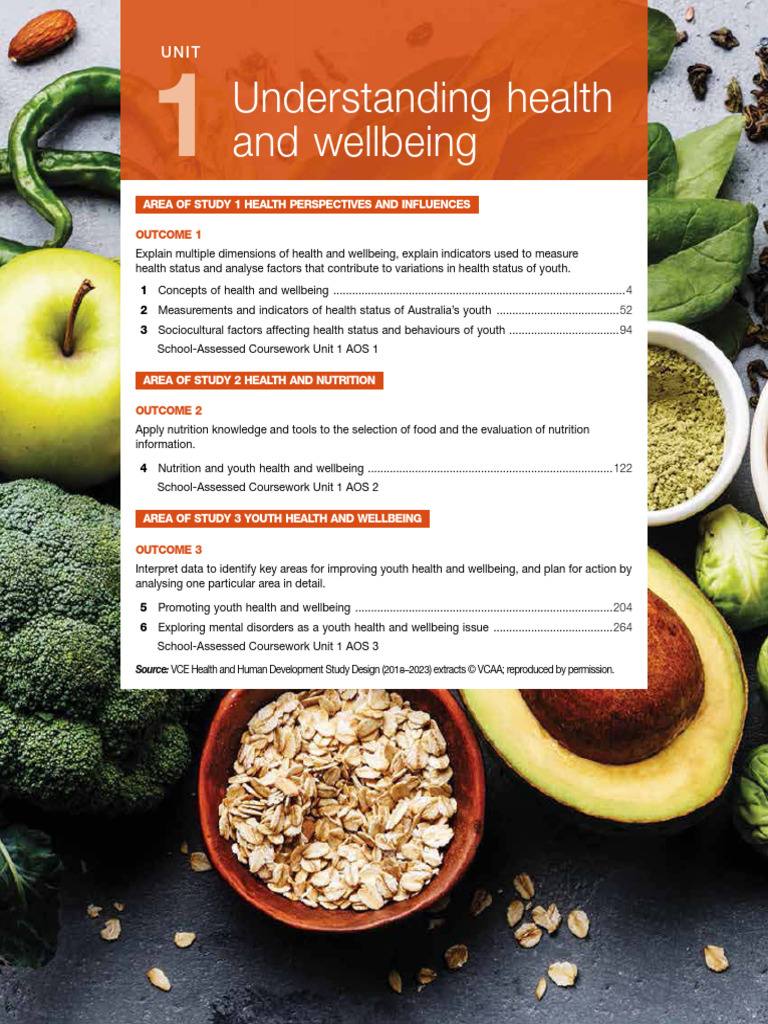 C 01 Concepts of Health and Wellbeing | PDF | Self Esteem | Physical ...