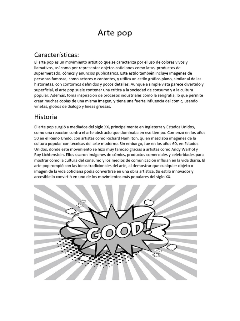Arte Pop | PDF