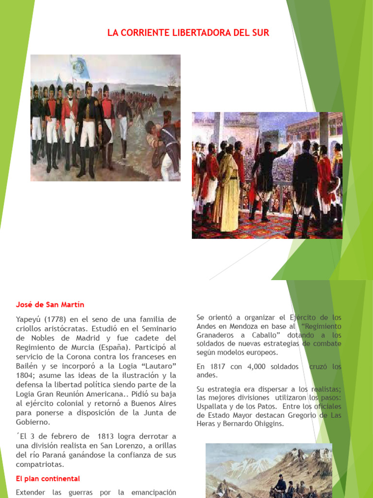 San Martín y la Independencia del Perú | PDF | Perú