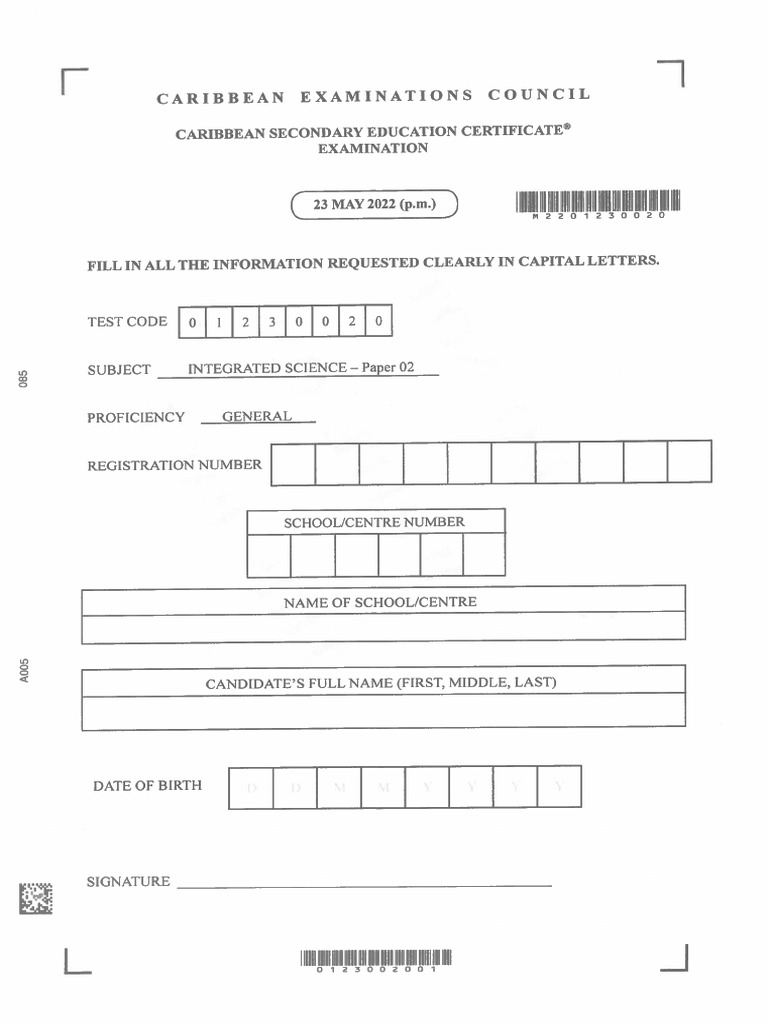 Inte 2022 May Paper 2 | PDF