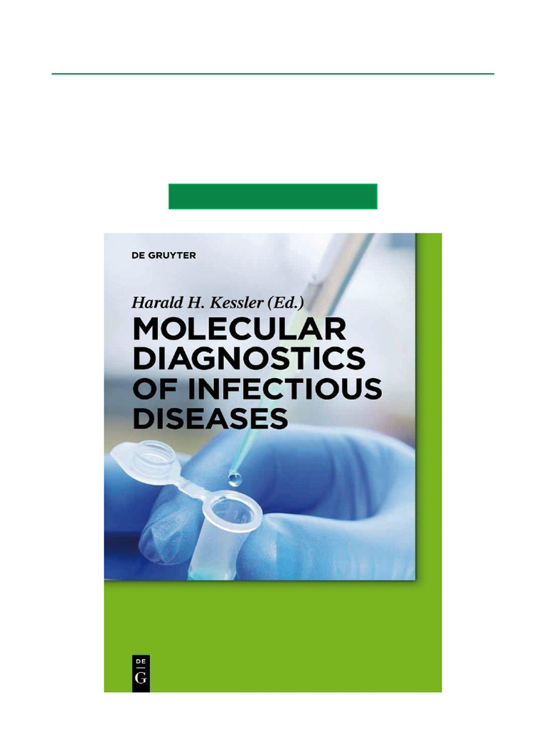 Molecular Diagnostics for Infectious Diseases | PDF | Infection | Hiv