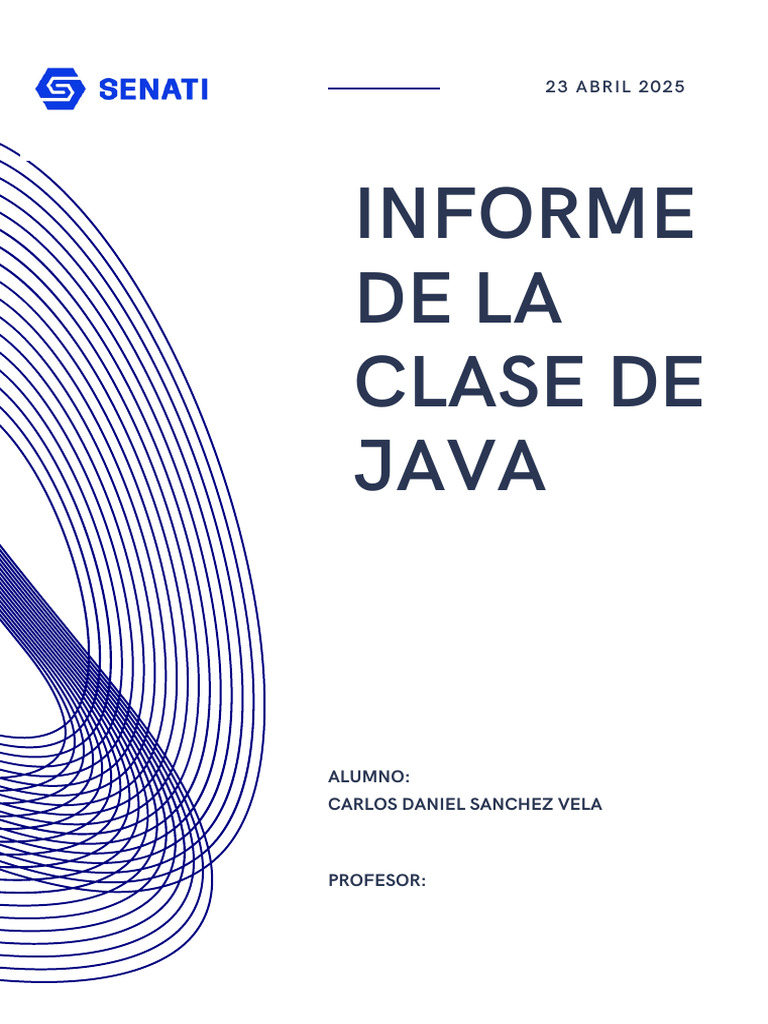 Dark Blue and Green Abstract Tech General Report | PDF | Programación ...
