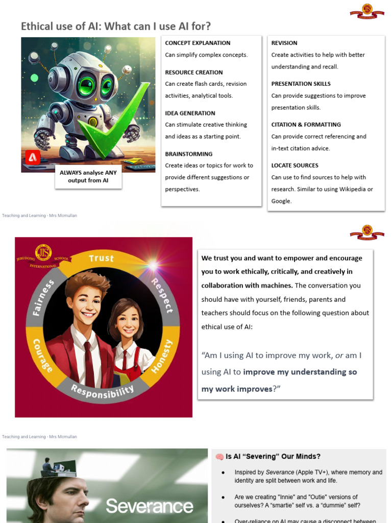 Ethical AI Use in Education Strategies | PDF | Artificial Intelligence ...