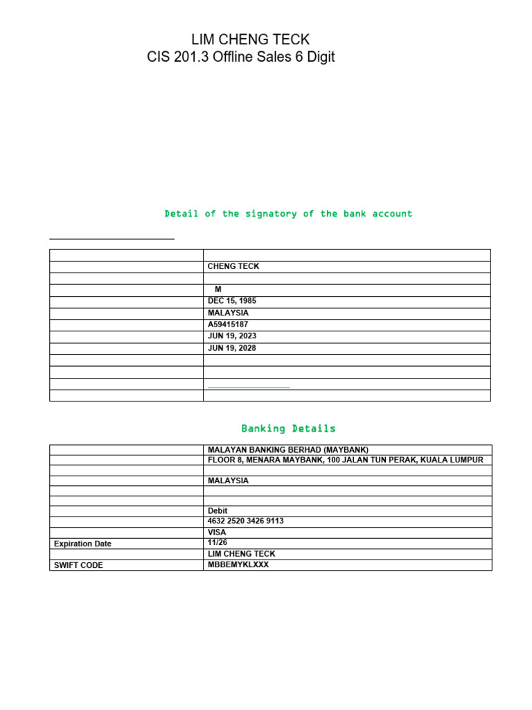 Client Identity Verification Guidelines | PDF | Passport | Identity ...