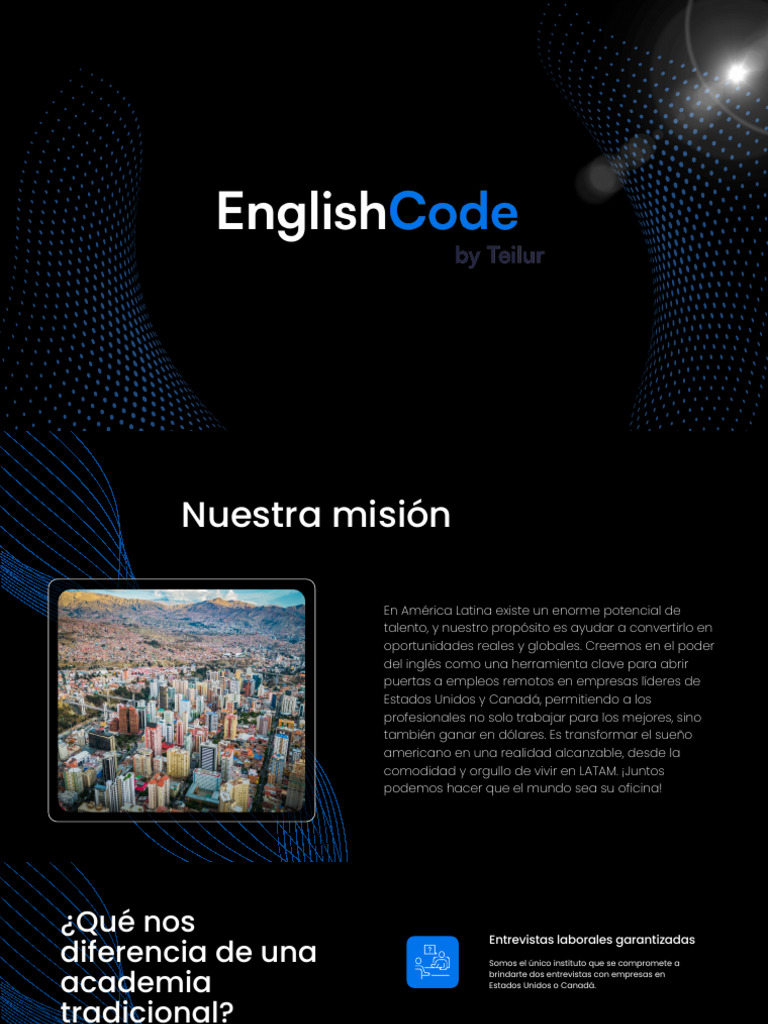 Oportunidades Laborales con EnglishCode | PDF
