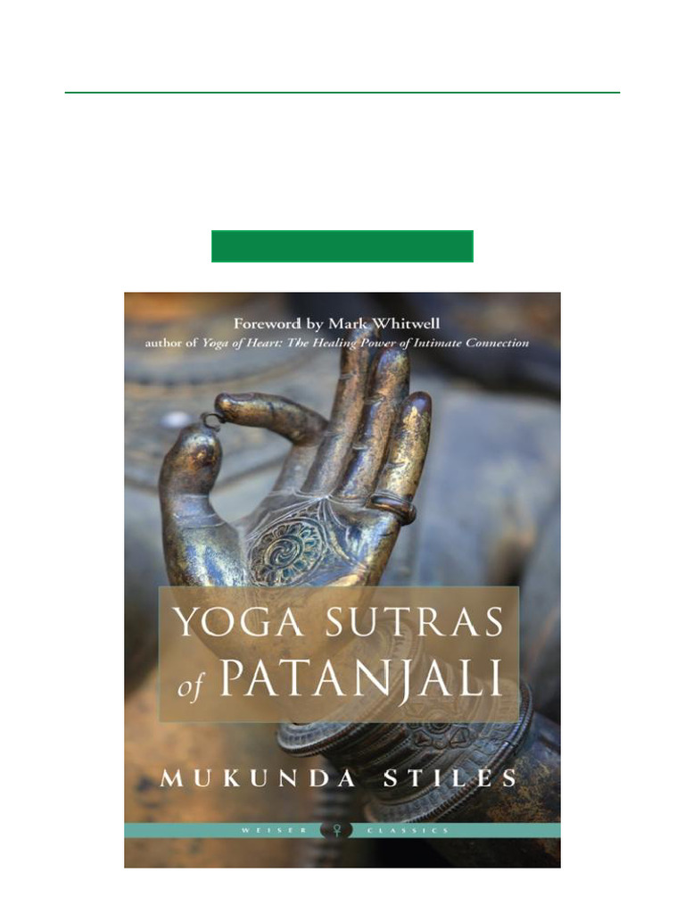 Yoga Sutras of Patanjali Epub Download | PDF | Yoga | Yoga Sutras Of ...