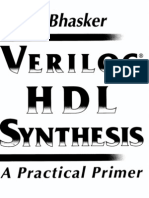 Verilog HDL Synthesis A Practical Primer Bhasker