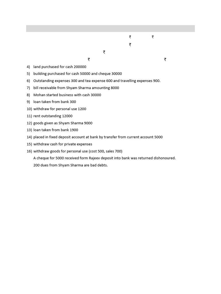 Journal Vouchers Example for Practice | PDF