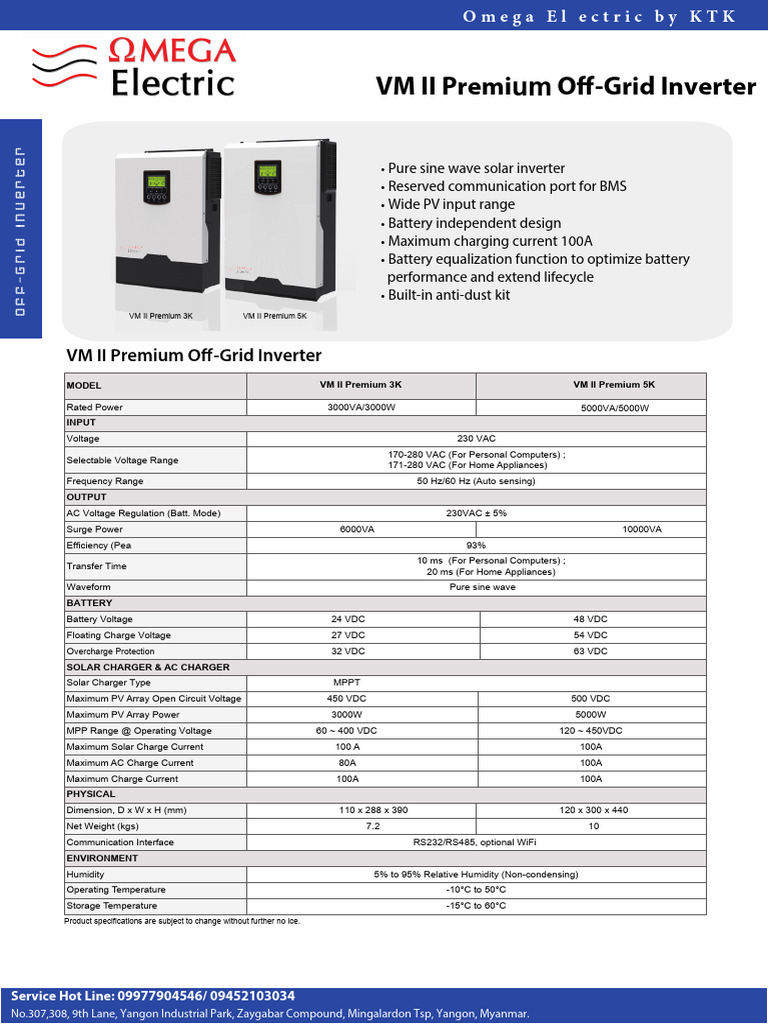 Omega Electric Catalogue - All | PDF | Alternating Current | Power Inverter