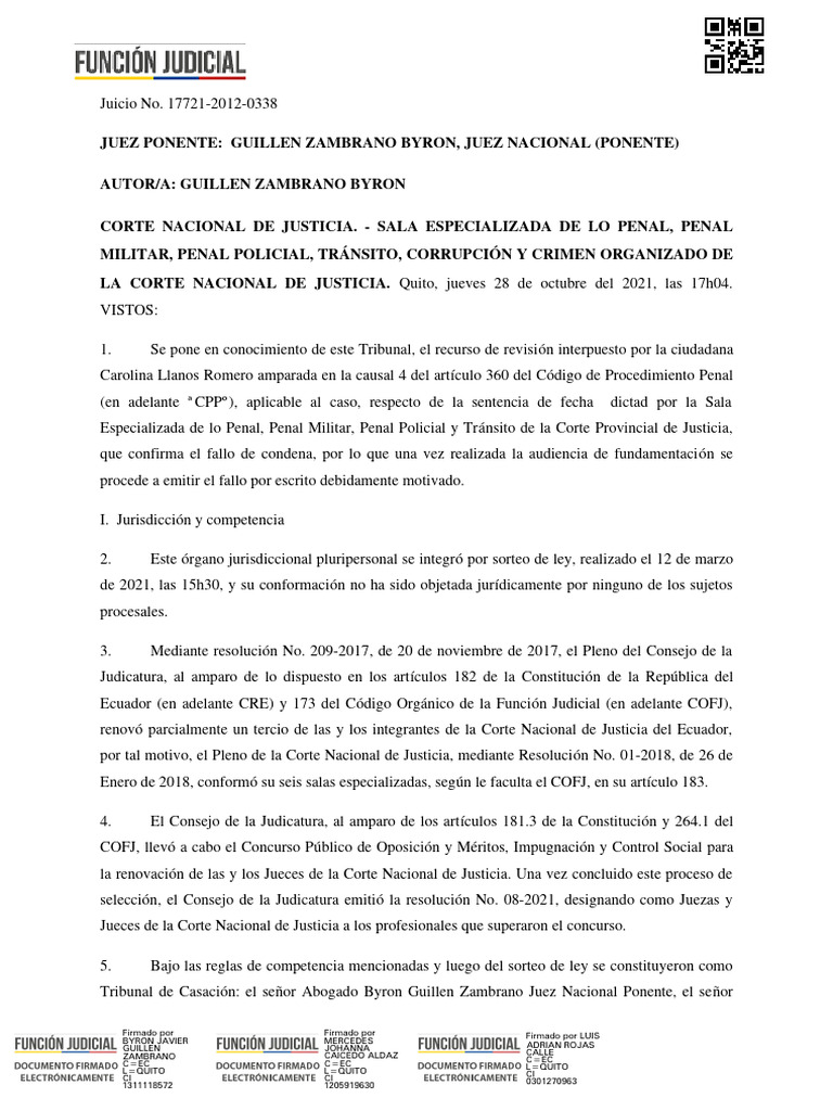 2012 0338 | PDF | Judicaturas | Justicia