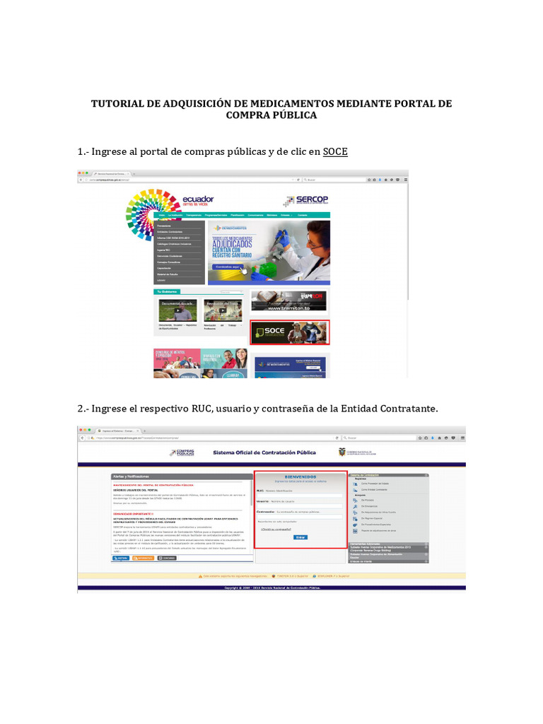 Tutorial Compra de Medicamentos Online | PDF