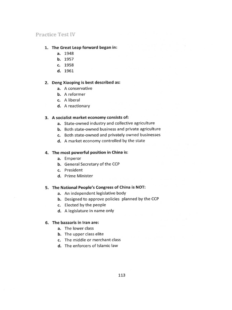 Test 4 | PDF