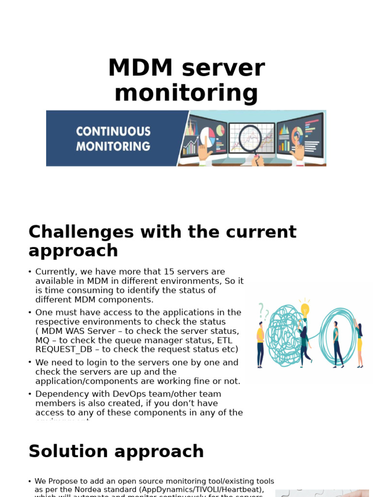 MDM Server Monitoring - Updated | PDF