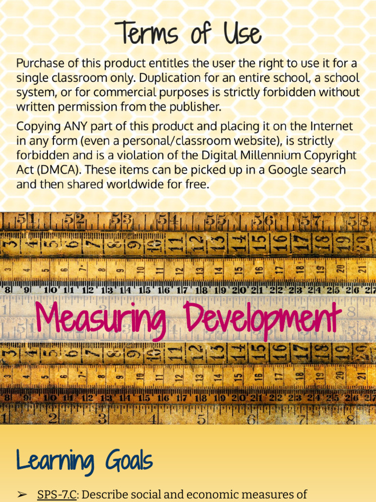 Measuring Development: Key Indicators | PDF | Gross Domestic Product ...