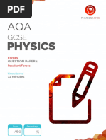 Forces Practice Questions for Year 9 | PDF | Force | Potential Energy