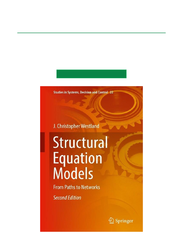 Structural Equation Models Overview | PDF | Structural Equation ...