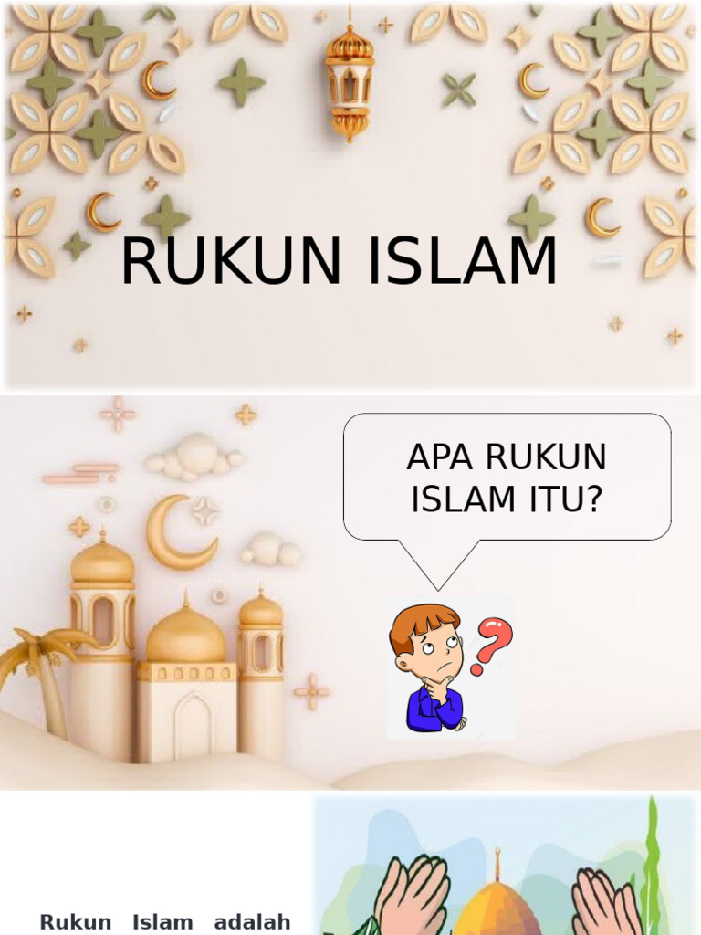 Materi Rukun Islam | PDF