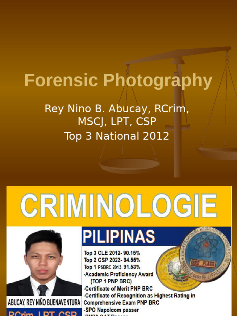 Forensic Photography 1 | PDF | Camera | Single Lens Reflex Camera