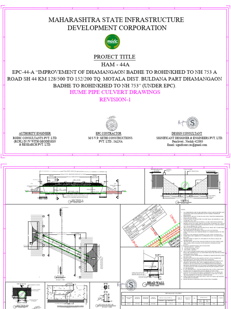 Final HPC Drawings 44 A | PDF | Civil Engineering