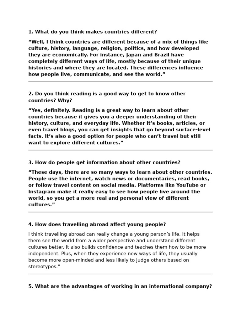 Understanding Cultural Differences | PDF | Identity (Social Science ...