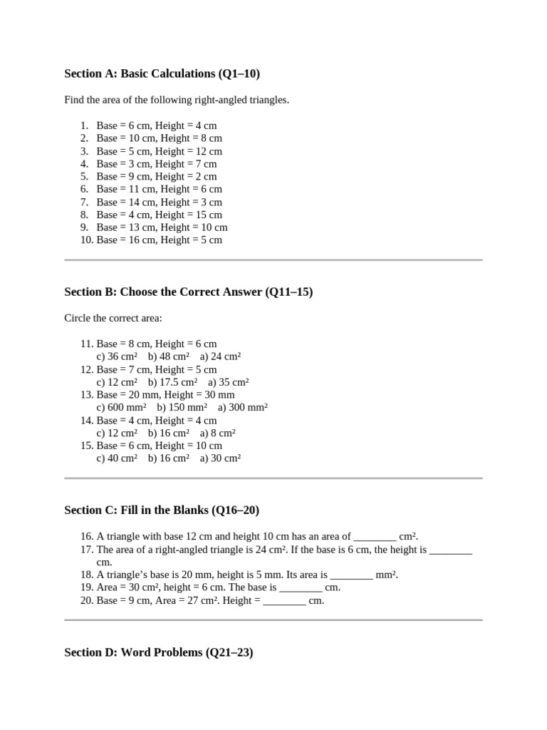 Worksheet Lesson 4 | PDF