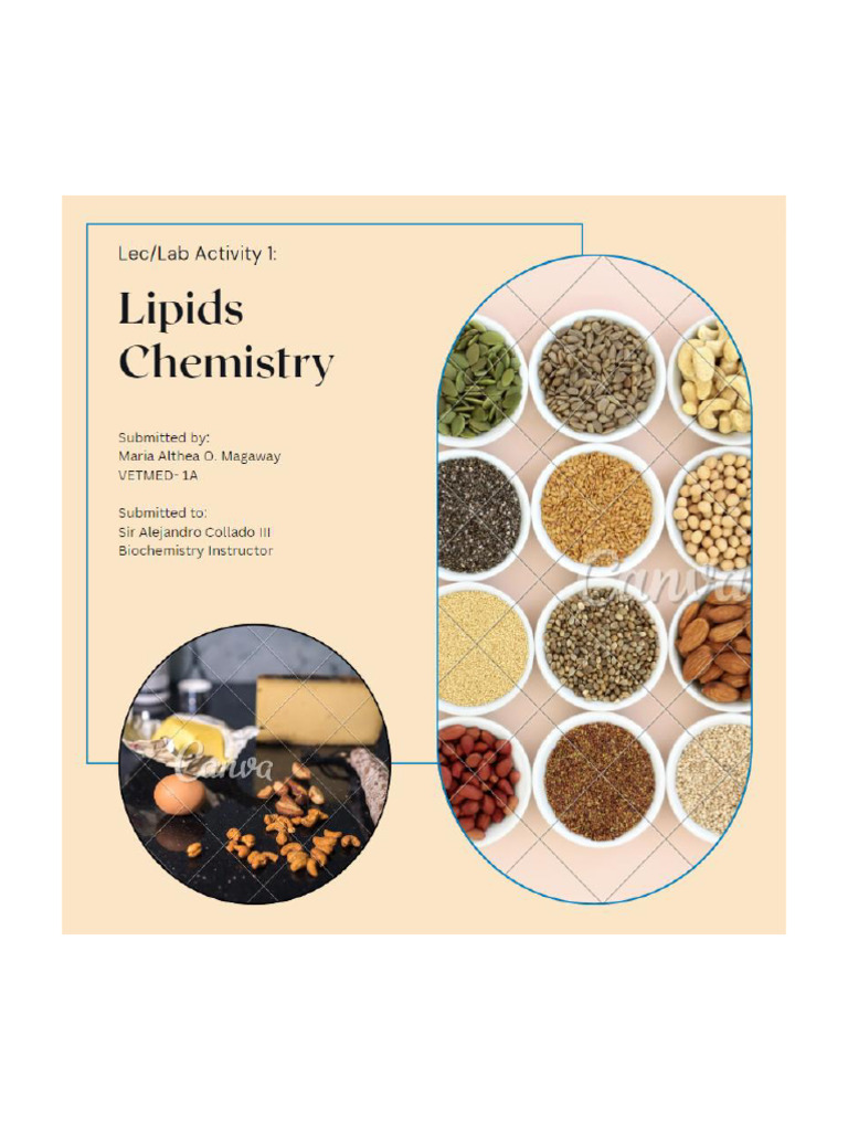 Lipid Classification and Fatty Acids Overview | PDF | Triglyceride | Lipid