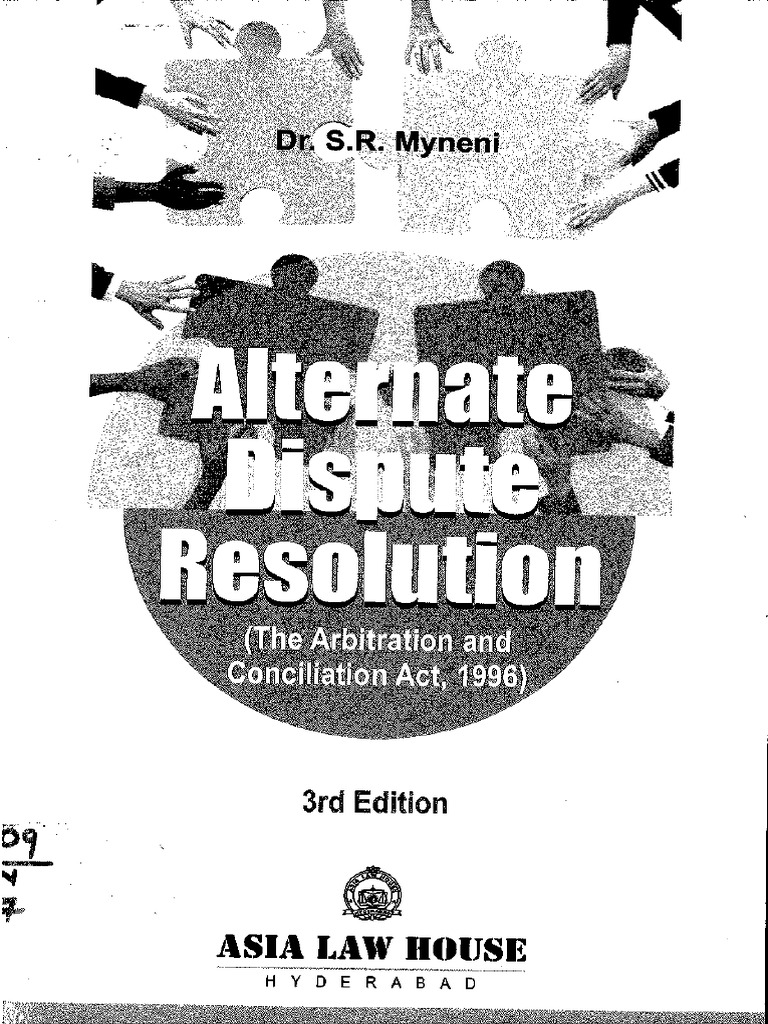 Alternate Dispute Resolution Book LR - 488 Pages | PDF