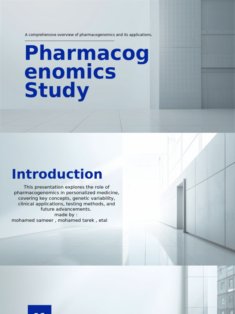 Pharmacogenomics in Personalized Medicine | PDF | Pharmacogenomics ...