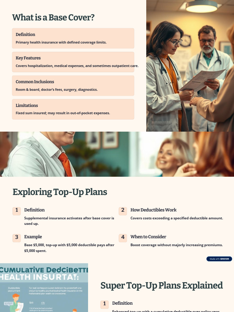 Understanding Base Health Coverage | PDF | Deductible | Insurance