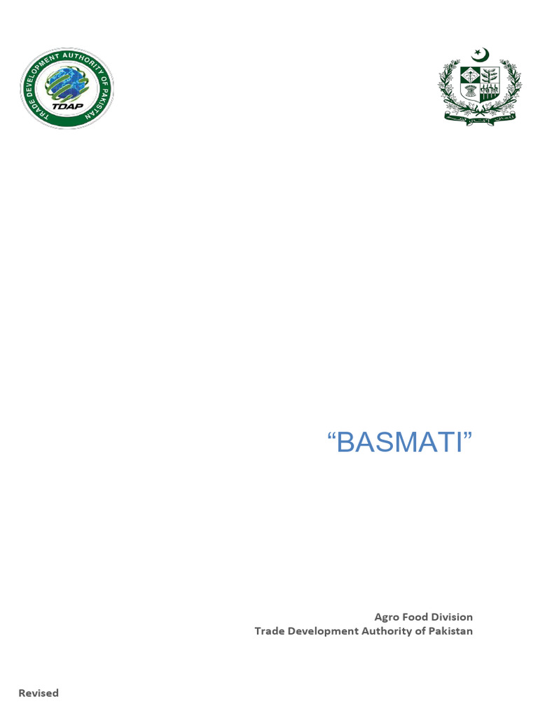 Basmati Rice Specifications Guide | PDF | Rice | Khyber Pakhtunkhwa