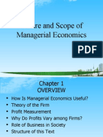 Nature and Scope of Managerial Economics PPT at MBA 2009