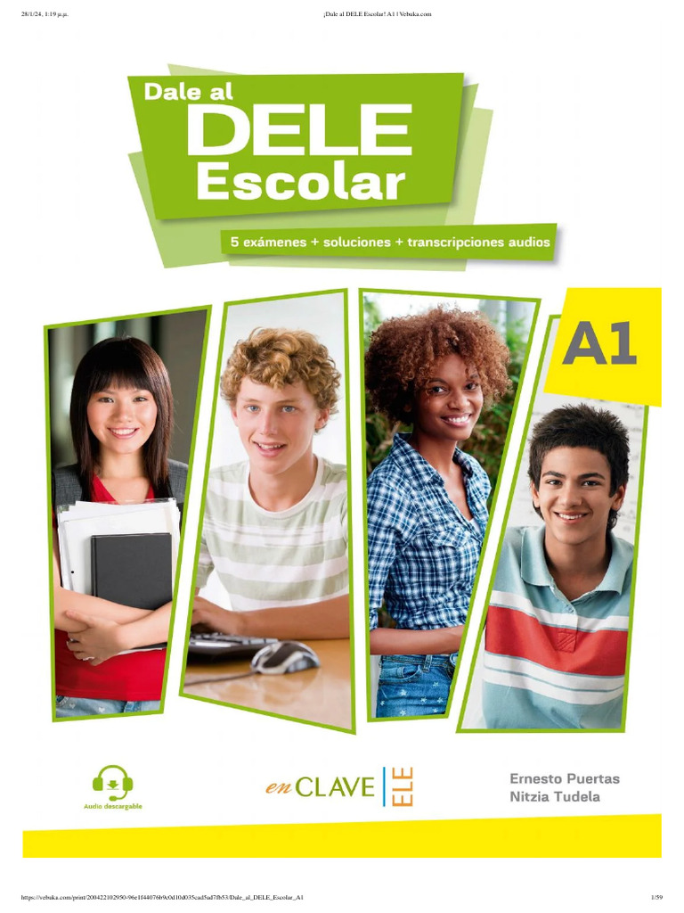 Guia DELE Escolar A1 - Vebuka.com | PDF