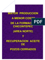 Aumentar producción de la formación Chicontepec con fracturamiento convencional