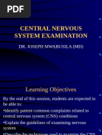 Cranial Nerve Exam OSCE Checklist | PDF | Human Anatomy | Nervous System