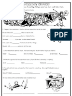 Abstract Nouns Worksheet 1